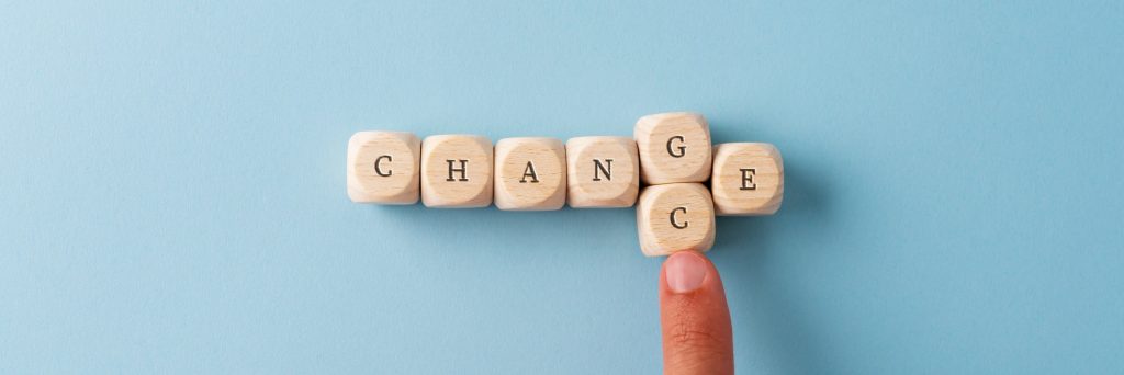Changing the word Change in to Chance